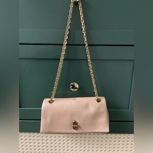 Marc Jacobs The Dual Chain Leather Mini Shoulder Bag